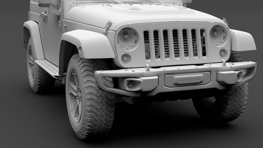 Jeep Wrangler Rubicon Recon JK 2017 in Vehicles - product preview 16