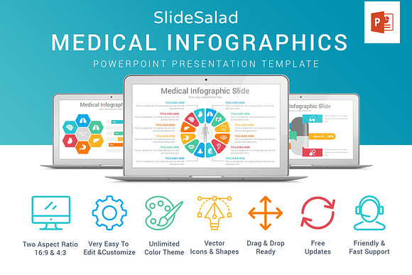 Medical Infographics PowerPoint in PowerPoint Templates - product preview 1