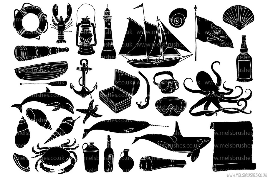 All At Sea in Illustrations - product preview 8
