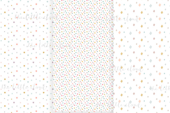 9 colorful seamless patterns in Patterns - product preview 3