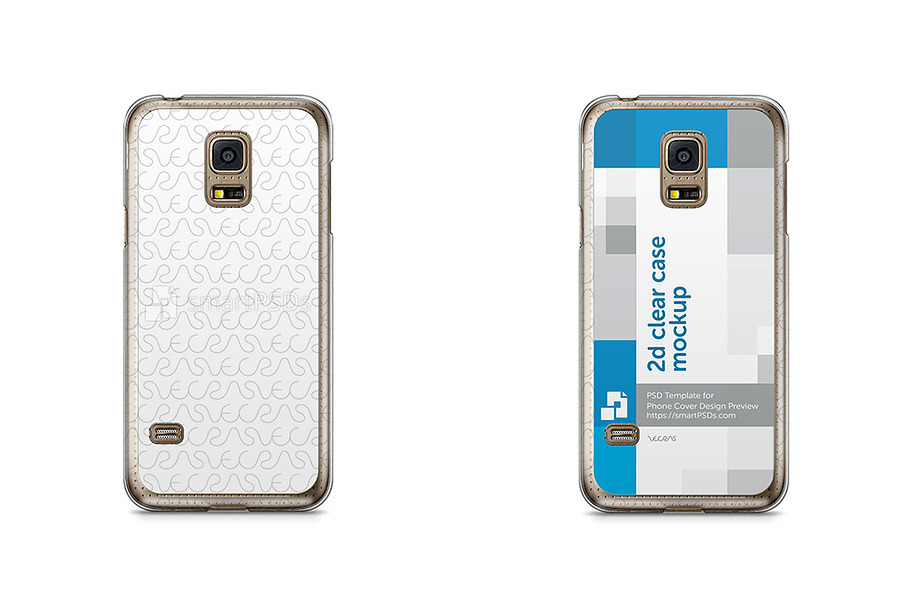 Galaxy S5 Mini 2d Clear Mobile Case