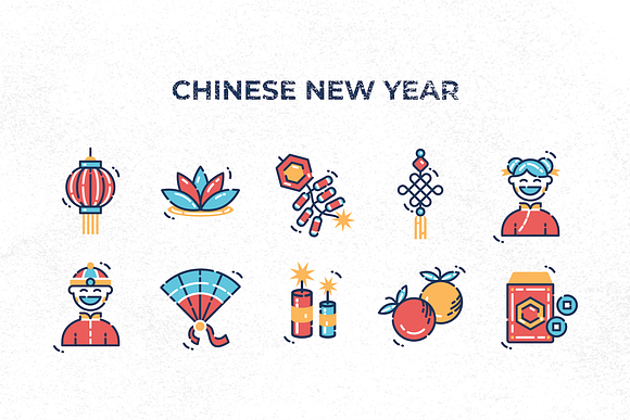 120 Holiday Icons in Holiday Icons - product preview 7