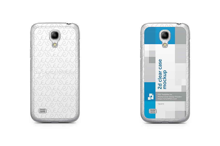 Galaxy S4 Mini 2d Clear Mobile Case
