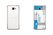 Galaxy A9 2d Clear Case Design Mocku
