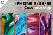 iPhone 5/5S/SE case mock-up