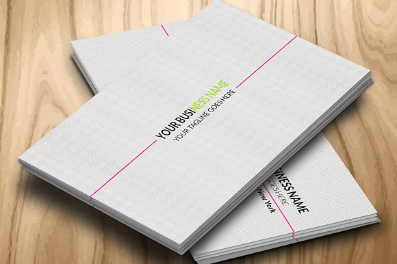 CT019 Clean & Simple Corporate busin in Business Card Templates - product preview 1