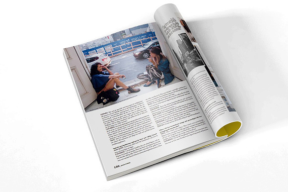 5 Magazine & Catalogue Mock Up-03 in Print Mockups - product preview 1