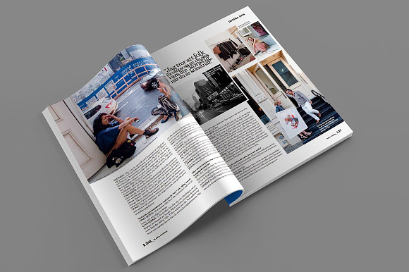 5 Magazine & Catalogue Mock Up-03 in Print Mockups - product preview 3
