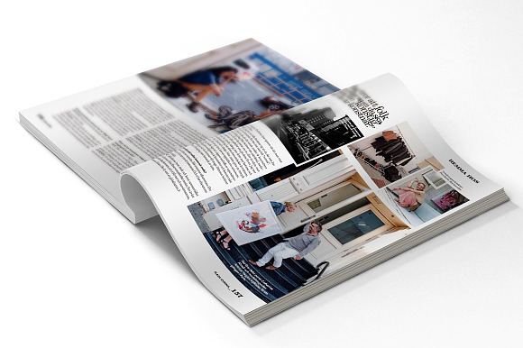 5 Magazine & Catalogue Mock Up-03 in Print Mockups - product preview 4