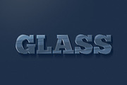Glass Type | 3D TEXT EFFECTS