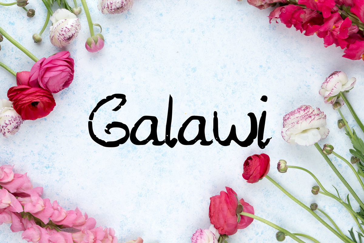 Galawi - Handwritten Script Font in Script Fonts - product preview 8