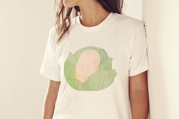 Planning baby illustrated set in Illustrations - product preview 3
