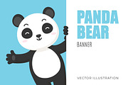 Panda Bear Banner
