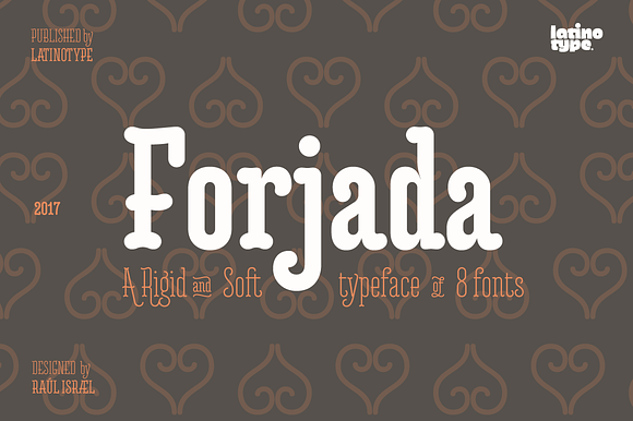 Forjada in Slab Serif Fonts - product preview 10