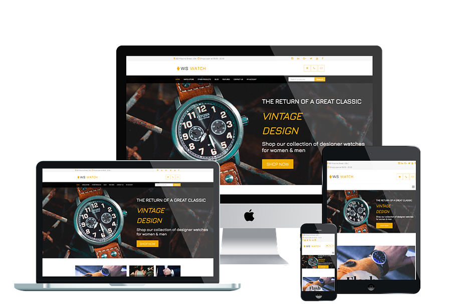 WS Watch - Watch  WordPress in WordPress Business Themes - product preview 8