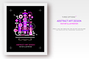 Abstract Art Designs (3 options) 