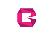 Polygonal B - Logo Template