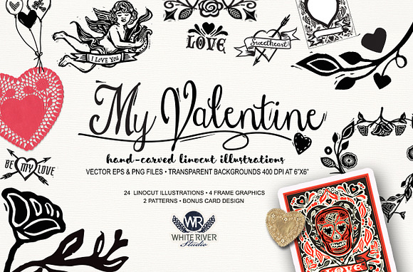 My Valentine in Illustrations - product preview 2