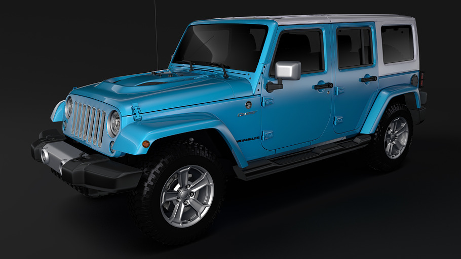 Jeep Wrangler Unlimited Chief JK2017 in Vehicles - product preview 1