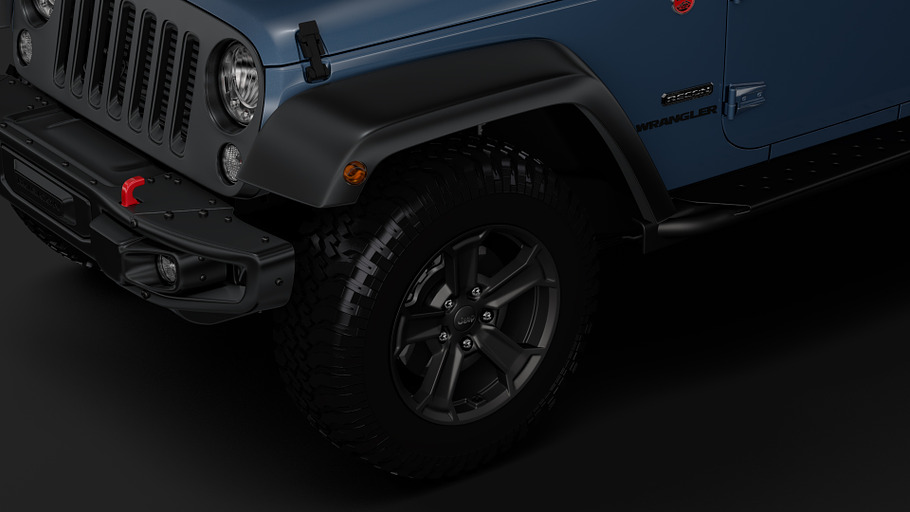 Jeep Wrangler Unlimited Rubicon in Vehicles - product preview 3