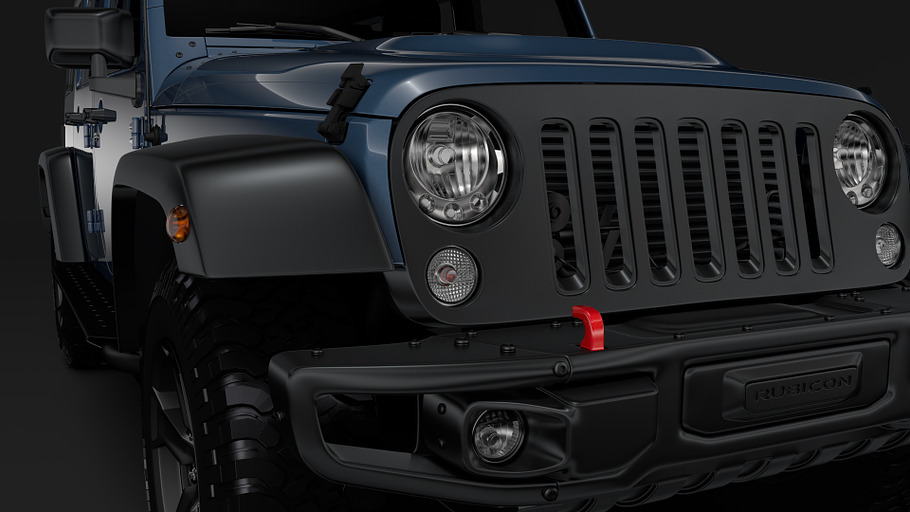 Jeep Wrangler Unlimited Rubicon in Vehicles - product preview 7