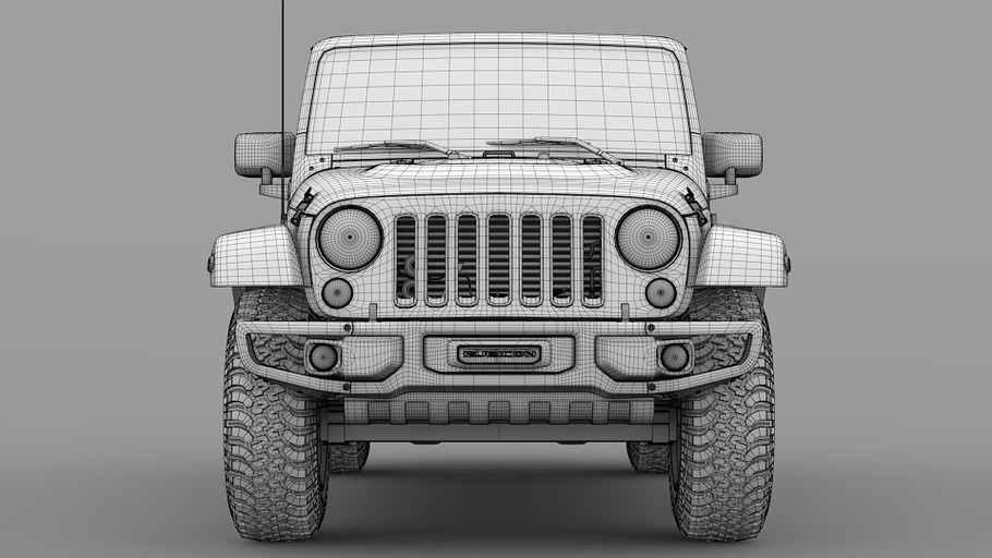 Jeep Wrangler Unlimited Rubicon in Vehicles - product preview 12