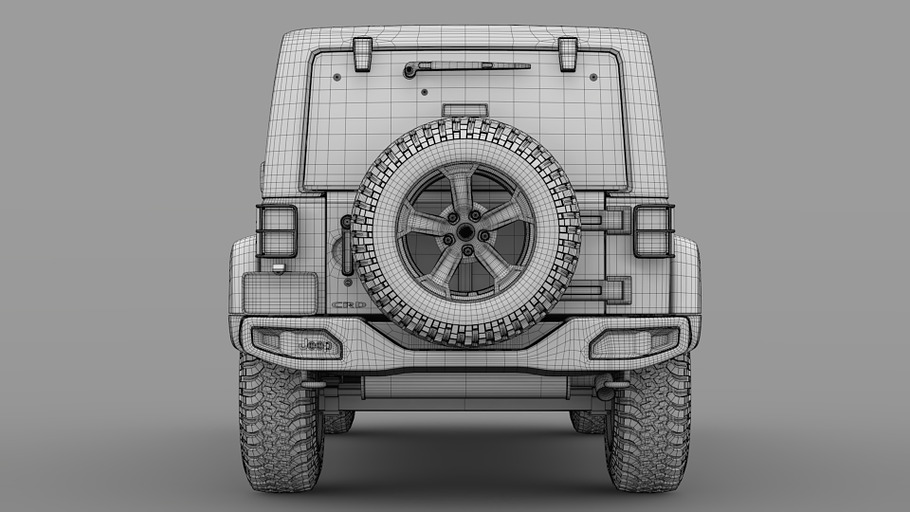 Jeep Wrangler Unlimited Rubicon in Vehicles - product preview 14