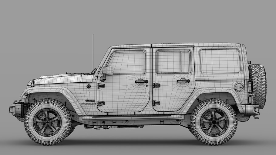 Jeep Wrangler Unlimited Rubicon in Vehicles - product preview 15