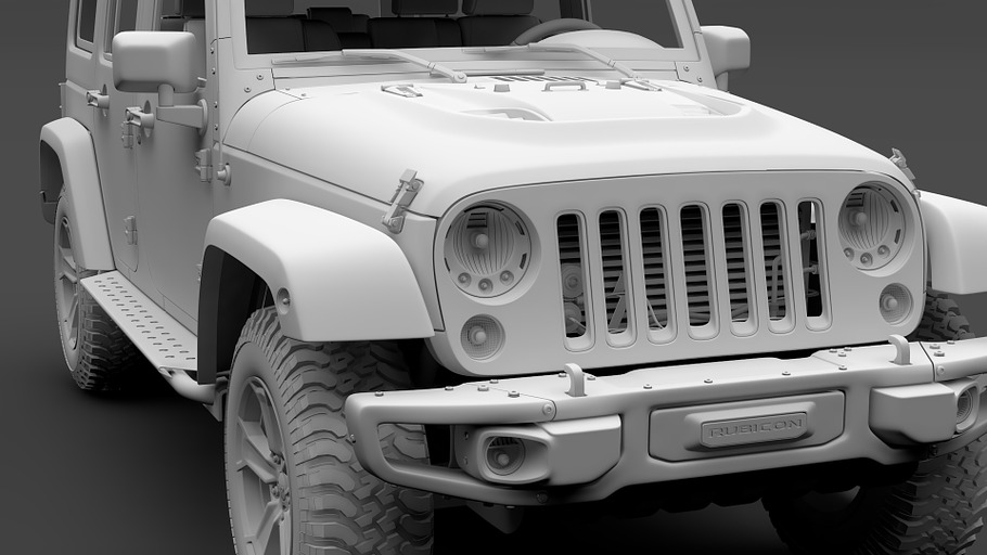 Jeep Wrangler Unlimited Rubicon in Vehicles - product preview 17