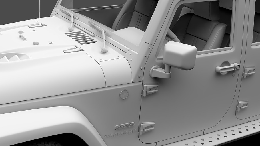 Jeep Wrangler Unlimited Rubicon in Vehicles - product preview 18
