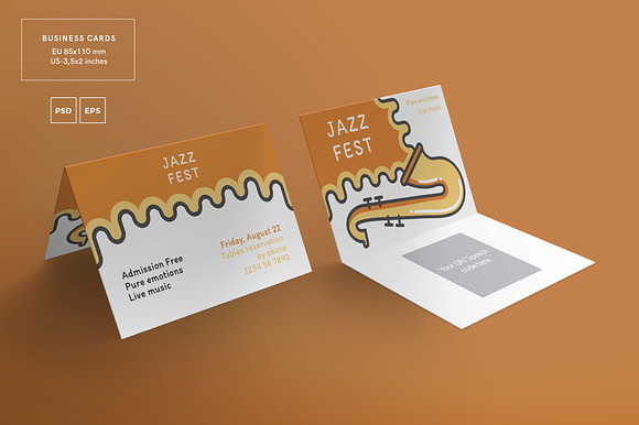 Branding Pack | Jazz Festival in Branding Mockups - product preview 10