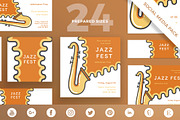 Social Media Pack | Jazz Festival