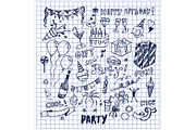 Party Cool Fun Nice Poster Vector Illustration