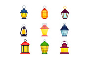 lantern oldfashioned color set