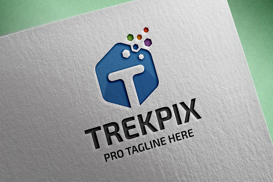 Letter T (Trekpix) Logo in Logo Templates - product preview 8