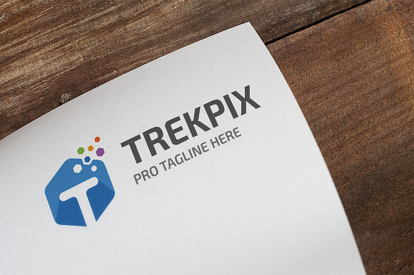 Letter T (Trekpix) Logo in Logo Templates - product preview 1
