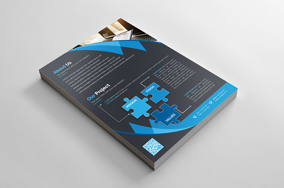 Both Side flyer in Stationery Templates - product preview 6