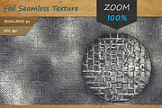 Aluminum Foil Seamless HD Texture