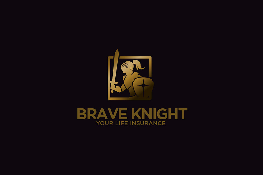 Brave Knight - Medieval Logo in Logo Templates - product preview 8