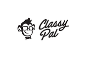 Classy Pal - Monkey Head Logo