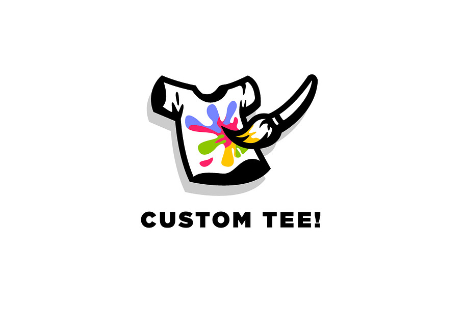 Custom Tee - Tshirt Logo in Logo Templates - product preview 8
