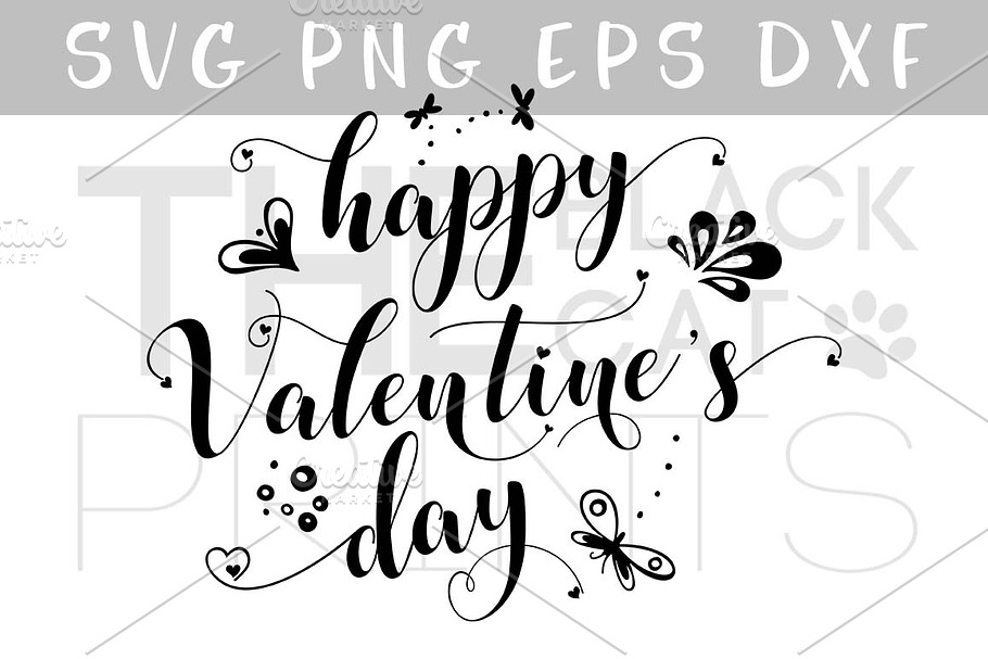 Happy Valentine's day SVG DXF PNG