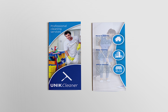 Cleaning Tri-Fold Brochure - SK in Brochure Templates - product preview 3