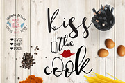 Kiss the Cook Cutting File
