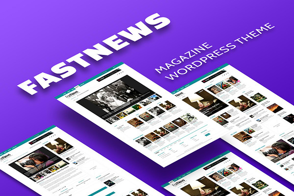 Fast News - Magazine WordPress Theme