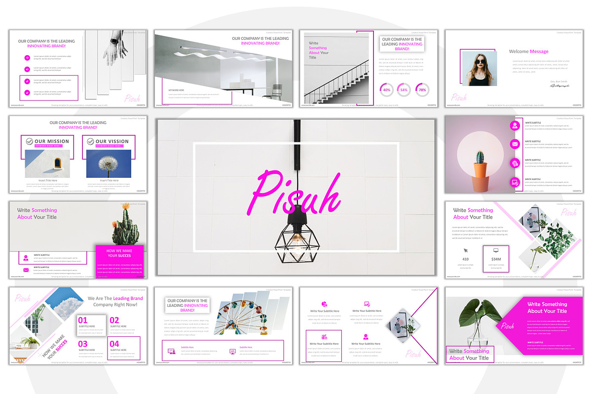 Pisuh Creative Powerpoint in PowerPoint Templates - product preview 8