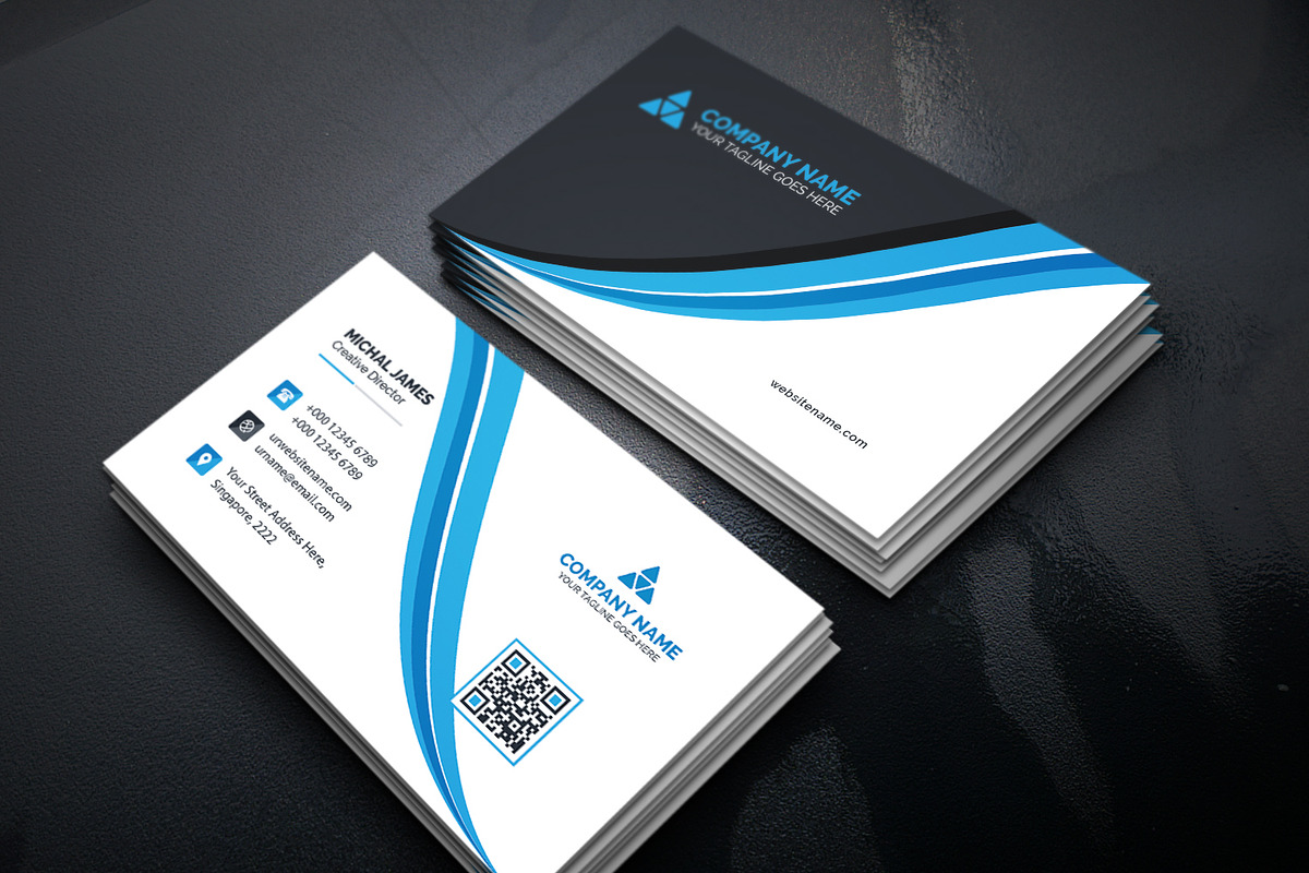 Business Card in Stationery Templates - product preview 8