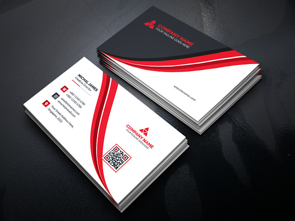 Business Card in Stationery Templates - product preview 1