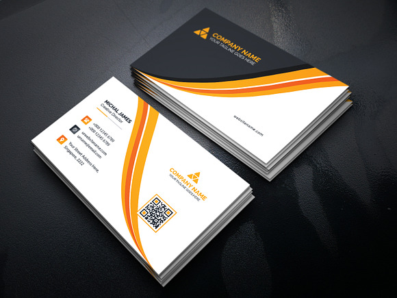Business Card in Stationery Templates - product preview 2