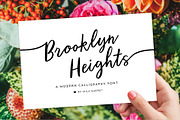Calligraphy Script Brooklyn Heights
